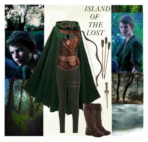 Peter Pan Outfit Female, Neverland Outfits, Peter Pan Aesthetic Outfit, Peter Pan Outfit Ideas, Peter Pan Outfit, Belle Outfit, Girls Poncho, Forest Girl, Old Fashion Dresses