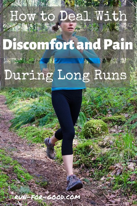 If you feel some pain during long runs and races or you’re just struggling mentally, here are some expert tips for getting through it. #longruns #marathontraining Marathon Nutrition, Running Muscles, Running Injury Prevention, Running Stretches, Long Distance Running Tips, Running Injuries, Running Plan, Ultra Running, Long Distance Running