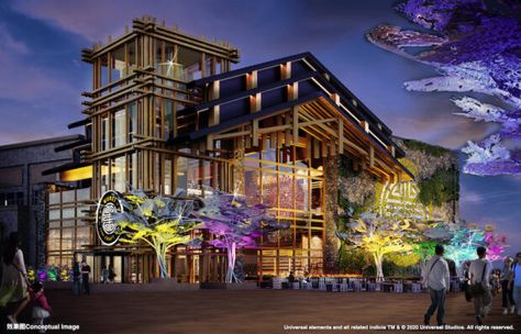 Universal Beijing Resort releases details on CityWalk opening in 2021 Universal Citywalk, Universal Parks, Brand Pop, Universal Orlando Resort, Orlando Resorts, Universal Orlando, Southeast Asian, Main Entrance, Construction Site