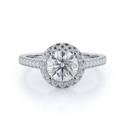 Cathedral halo diamond engagement ring: Designer Quality, Best Prices | With Clarity Halo Wedding Bands, Sparkling Engagement Rings, Lab Grown Diamond Engagement Ring, Lab Diamond Engagement Ring, Celebrity Engagement Rings, Diamond Halo Engagement Ring, Pave Engagement Ring, Gorgeous Engagement Ring, Engagement Rings Platinum