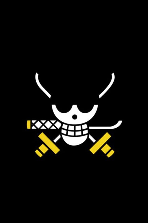 Zoro's flag Zoro Pirate Logo, Roronoa Zoro Logo, Zoro Logo, Bicycle Wallpaper, Japan Graphic Design, One Piece Logo, One Piece Wallpaper, Skulls Drawing, One Piece Wallpaper Iphone