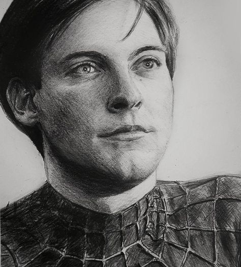 Spider Man sketch #spiderman #tobey #spidermannowayhome #tobeymaguire #portraitdrawing #pencildrawing Spider Man Original, Spiderman Drawing Easy, Tobey Maguire Spiderman, Sketch Spiderman, Spiderman Tobey, Spider Man Sketch, Spiderman Sketches, Very Easy Drawing, Spider Man Trilogy