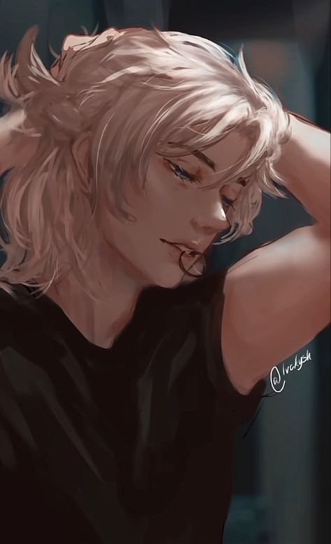 Blonde Boy Art, Albedo Genshin, Men Blonde Hair, Blonde Hair Boy, Boy Drawing, Blonde Boys, Blonde Guys, Man Character, Guy Drawing