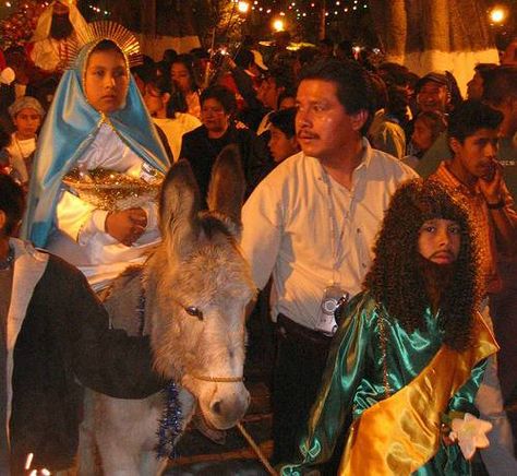 Christmas traditions around the world, posada Christmas At Night, Mexican Christmas Traditions, Christmas In Mexico, Mexico Christmas, Send Christmas Cards, Mexican Christmas, Holiday Recipes Christmas, Holidays Around The World, Christmas Tradition