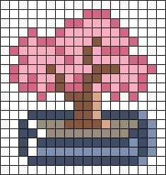 Cute Pixel Art Aesthetic, Pixel Art Ideas Creative, Pixel Art Grid Easy, Easy Pixel Art Ideas, Pixel Art Kpop, Pixel Art Flower, Pixel Art Minecraft, Easy Perler Bead Patterns, Graph Paper Drawings