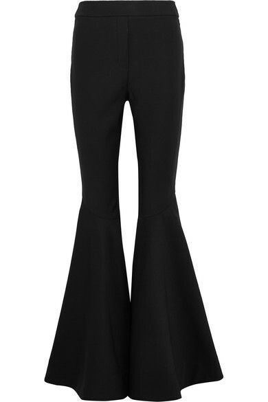 ELLERY Dress Yoga Pants, Flared Trousers, City Dress, Black Flare, High Waisted Flares, Wool Trousers, Bell Bottom Pants, Flare Trousers, Fashion Business