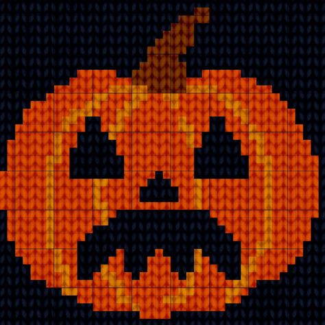 I posted the happy pumpkin a few days ago, but there are also patterns available for a grumpy face and a surprised face, plus a bundle. I *love* how these turn out. They look so festive and they have a little bit of an antique feel. I'm not sure what to use them for yet. They'd be perfect as wall-hangings, but I think I want to do a pouch or pillow, too. #halloweencrochetpatterns #pumpkincrochet #jackolanterncrochet #halloweencrochet #halloweencrochetpattern #pumpkincrochetpattern #jackolant... Pumpkin Tapestry Crochet, English Terminology, Fall Wall Hanging, Crochet Pattern Halloween, Spooky Autumn, Pumpkin Spooky, Happy Pumpkin, Halloween Crochet Patterns, Tapestry Crochet Patterns