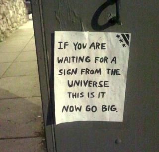 A Sign From The Universe, Sign From The Universe, Signs From The Universe, Just Start, Wonderful Words, I Feel Good, Happy Thoughts, A Sign, Love Words