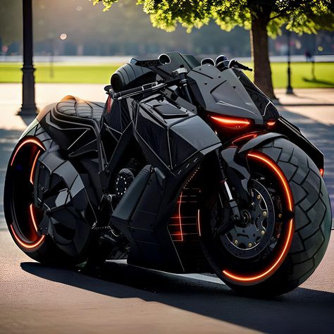 Futuristic Bike Concept Art, Motorcycle Design Ideas, Futuristic Motorcycle Concept Art, Sci Fi Motorcycle, Cyberpunk Motorcycle, Modern Motorcycle, Custom Bikes Cafe Racers, Concept Cars Vintage, Concept Vehicles Sci Fi