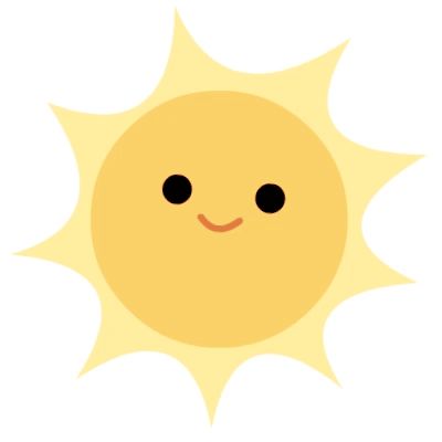 Sun Gif, Scary Facts, Cute Sun, Happy Sun, Good Morning Good Night, 판타지 아트, Good Afternoon, Cute Illustration, Animated Gifs