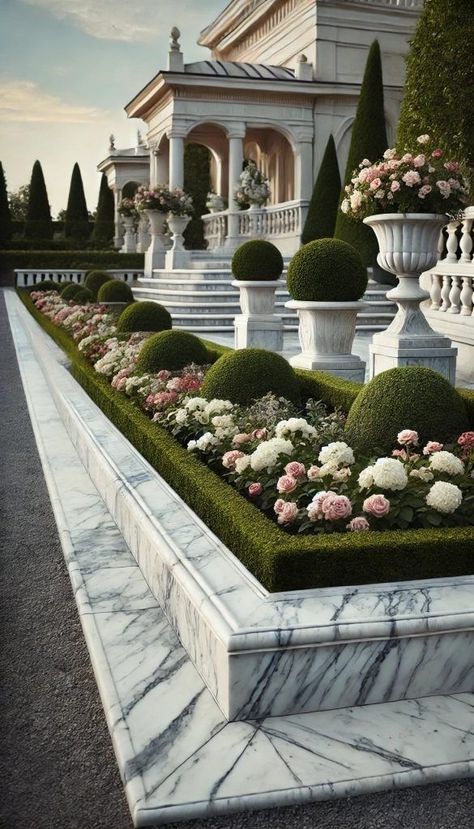 Beautiful Landscaping Ideas, Elegant Landscape Design, Garden Edge Ideas, Stone Edging Ideas, Yard Landscape Ideas, Stone Edging, Landscape House, Garden Landscaping Ideas, Landscape Design Ideas