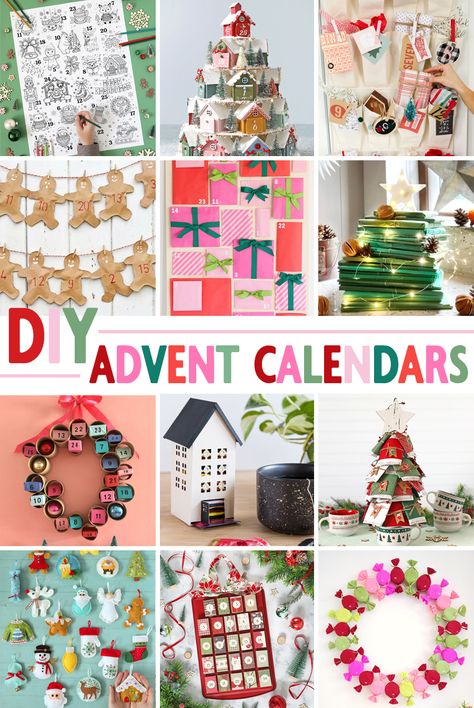 Get the best, most creative ideas for Christmas advent calendars you can make. This is a list of the cutest Christmas countdown crafts. So many creative advent calendars for every style, budget, time allotment and skill level.   Christmas Crafts | Advent Calendars | Christmas Countdown | DIY Christmas Creative Ideas For Christmas, Christmas Countdown Crafts, Diy Advent Calendar Ideas, Christmas Countdown Diy, Homemade Advent Calendars, Christmas Advent Calendars, Advent Calendar Ideas, Hometalk Diy, Advent Calendars For Kids