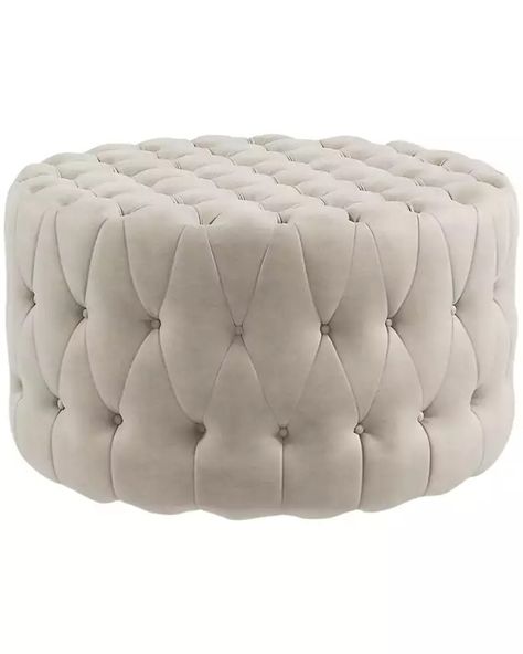 Ottomsn - Macy's Round Ottoman Coffee Table, Rest Stop, Round Footstool, Small Ottoman, Foot Rest Ottoman, Ottoman Coffee, Chat With Friends, Tufted Ottoman, Contemporary Fabric