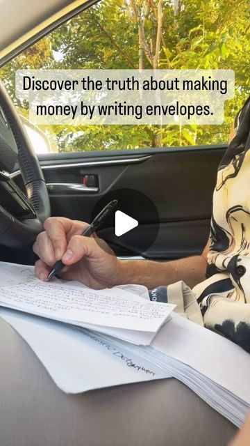 Tammie | Social Media Marketer on Instagram: "Discover the truth about making money by writing envelopes. 🤑 The easiest side hustle I’ve found! If you can write, you can get paid. Comment for more details.

#SideHustle2024 #EasyIncome #EnvelopeWriting #WritingForMoney #MakeMoneyFromHome #PassiveIncome #ExtraCash #HomeBasedBusiness #RemoteSideHustle #SimpleIncomeIdeas" Writing Envelopes Side Hustle, Writing Envelopes, Envelope Writing, Social Media Marketer, Addressing Envelopes, Extra Cash, Home Based Business, Money From Home, Side Hustle