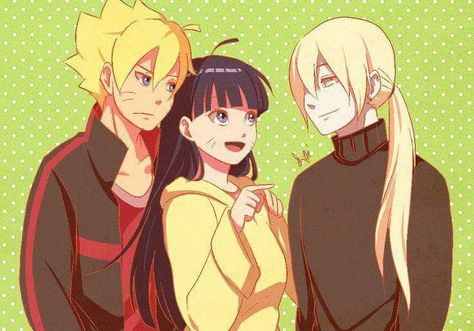 Older Inojin Boruto and Himawari Uzumaki ♥♥♥ Boruto protects his sister ♥ #BigBrother #Beautiful #Cute #FanArt Naruto, Anime, On Instagram, Instagram