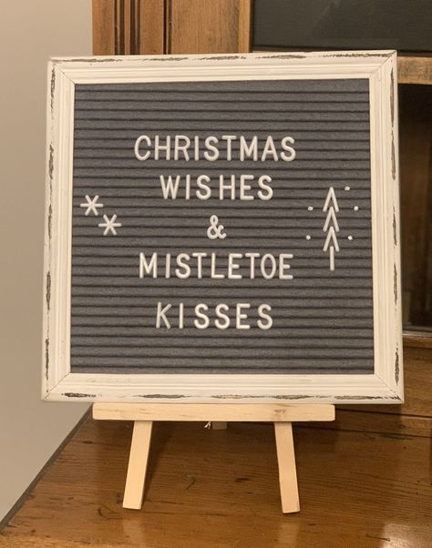 December Letter Board Quotes, Cute Christmas Letter Board Quotes, Mistletoe Quotes, Christmas Message Board, Christmas Letter Board Ideas, Mistletoe Quote, Christmas Letter Board Quotes, Christmas Letterboard, Kiss Me Under The Mistletoe