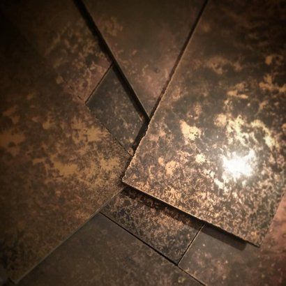 Brass/ bronze sample | Brass Kitchen Conservatory, Bronze Tiles, Bronze Kitchen, Bronze Bathroom, Brass Furniture, Bath Panel, Brass Texture, Brass Kitchen, Copper Kitchen