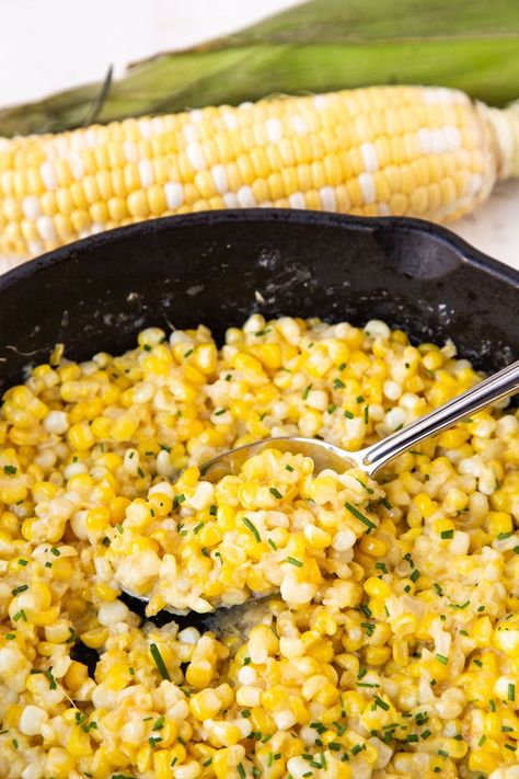 Fried Corn On The Cob Recipe, Fried Corn Recipe, Meatloaf And Mashed Potatoes, Southern Fried Corn, Fried Corn Recipes, Fried Corn, Corn Recipe, Deep Frying, Corn Kernel