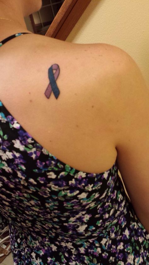 Rheumatoid arthritis awareness ribbon tattoo that I got last summer from the best tattoo artist around! Awareness Ribbon Tattoo, Ra Awareness, Ribbon Tattoos, Awareness Ribbon, Tattoos Ideas, Awareness Ribbons, Best Tattoo, Autoimmune Disease, Love Tattoos