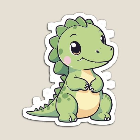 Get my art printed on awesome products. Support me at Redbubble #RBandME: https://www.redbubble.com/i/magnet/Shy-tiny-T-Rex-by-Atlantico54/159575952.TBCTK?asc=u Cute T Rex, Cute Laptop Stickers, New Sticker, Sticker Collection, Printable Stickers, Fabric Art, T Rex, Laptop Stickers, Aesthetic Art