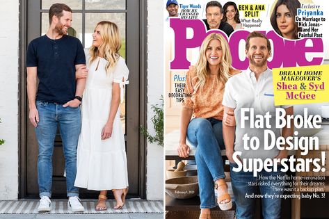 Syd And Shea Mcgee, Dream Home Makeover, Shea Mcgee, Netflix Home, How Its Going, Home Makeover, Third Baby, Cover Story, Studio Mcgee