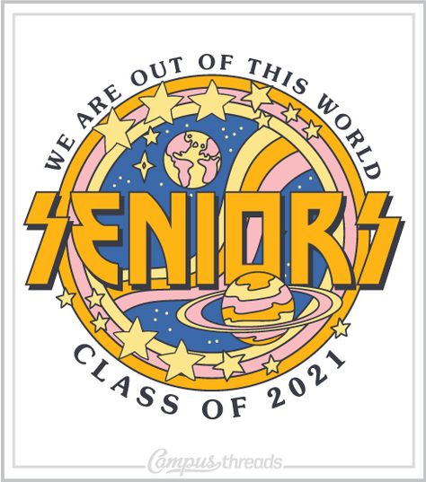 Senior Class Tshirts, Class Tshirts, Rush Themes, Sr Logo, Senior Sweatshirts, Senior Class Shirts, Senior Jackets, School Shirt Designs, Logos Retro