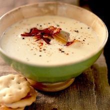 Potato Cream Cheese Soup, Soup Recipes Potato, Cream Cheese Soup, Cream Cheese Potatoes, New England Clam Chowder, Recipes Potato, Happy Eating, Cheese Soup Recipes, Usa Food