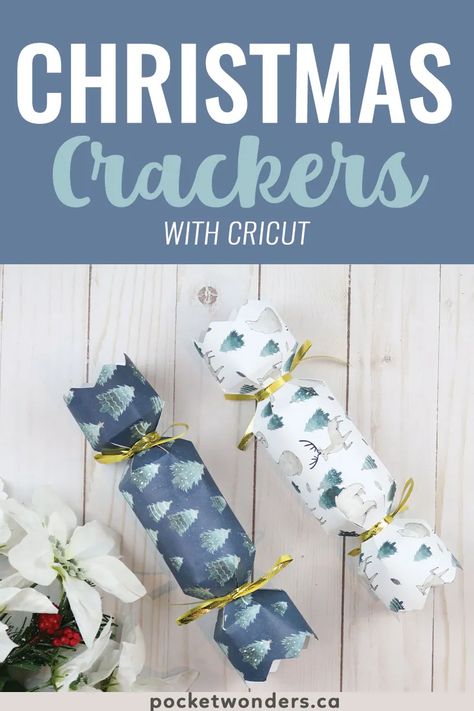 Cricut Christmas Cracker Template, Christmas Crackers Cricut, Cricut Christmas Crackers, Christmas Poppers Diy, Christmas Poppers, Christmas Popper, Bitmoji Stickers, Party Crackers, Christmas Cracker