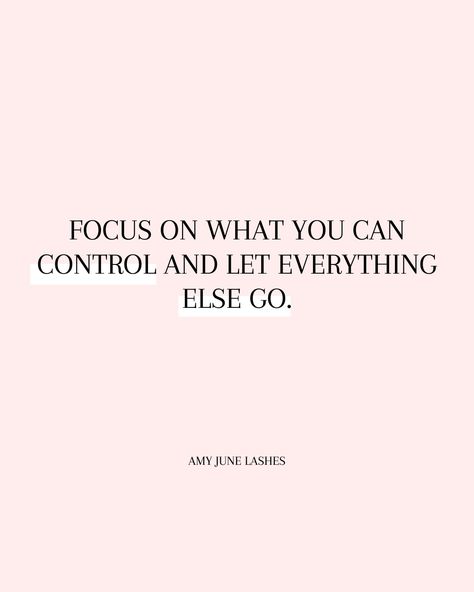 Focus on what you can control and let go of the rest. Embrace self-care, enhance your natural beauty with our products, and let your inner glow shine through. You've got this! 💖🌿 #BeautyGoals #SelfCare #AmyJuneBeauty #ConfidenceIsKey Focus On What You Can Control Quotes, Self Control Quotes, Letting Go Of Control, Control Quotes, No Control, Inner Glow, Beauty Goals, Self Control, Let Go