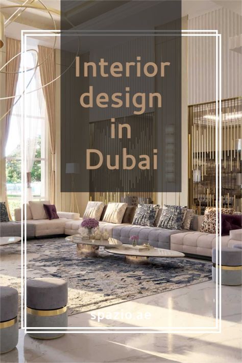 Fine dubai house living room interior decoration videos with beautiful decoratons. The interior design is created by the best decorators&designers of Spazio interior design studio in Dubai. #villastyle #livingroominterior #currentdesignsituation #luxurylivingroomdesigns Dubai Homes Interior Design, Dubai Home Interior, Dubai Houses Interiors, Spazio Interior Dubai, Dubai Living Room, Dubai Interior Design, Luxury Villa Design, Dubai Houses, Interior Decorating Living Room