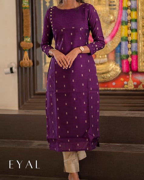 E- 1288 Raw silk kurti set duppatta (with lining) Sizes: XS to XL Mild soap handwash and steam ironing is recommended Dm for orders and price Colour may slightly vary due to lighting Model Size -Xs [kurti, festive, maxi, co ord, kurta sets, regular wear, casual wear, office wear, style, marriage] #kurti#casulakurti#dailywearkurti#smallbusiness#officewearkurti#officewearstyle#kurtisofeyal#festivekurtis#kurtidesign#kurtis #kurticollection#kurtifashion#kurtistyle#eyaldesigningstudio#smal... Plain Raw Silk Kurti Designs, Festivals Slub Silk Straight Kurta Churidar, Festive Straight Kurta In Raw Silk, Festive Raw Silk Churidar With Straight Kurta, Festival Art Silk Churidar With Straight Kurta, Silk Kurta Designs, Silk Dress Ideas, Balloon Hands, Plain Blouse Designs