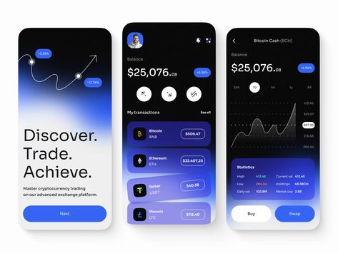 Budget Planner App, Chart Logo, Trading Design, Reviews Design, Crypto Design, Desain Ux, Mobil Design, Ux Design Principles, Z Design