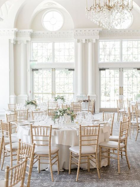 Wedding Venues Indoor Elegant, Park Chateau, Romantic Theme Wedding, Indoor Wedding Receptions, Romantic Wedding Receptions, Wedding Venues Indoor, Garden Wedding Reception, Elegant Wedding Venues, Elegant Wedding Reception