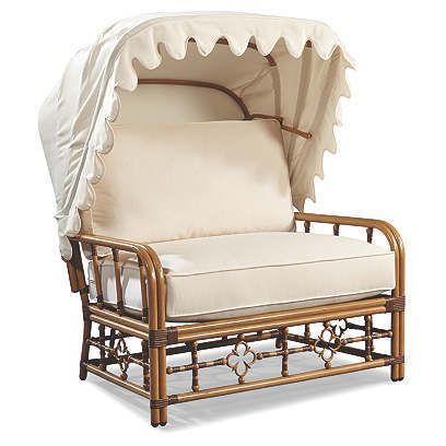 Outdoor Furniture | One Kings Lane Chair Canopy, Celerie Kemble, Cuddle Chair, Canopy Bedroom, Backyard Canopy, Diy Canopy, Fabric Canopy, Canopy Design, Canopy Outdoor