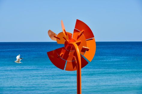 Ivan Black, Black Sculpture, Cardinal Point, Metal Sculptures, Wales Uk, Kinetic Art, Kinetic Sculpture, Outdoor Sculpture, Blue Square