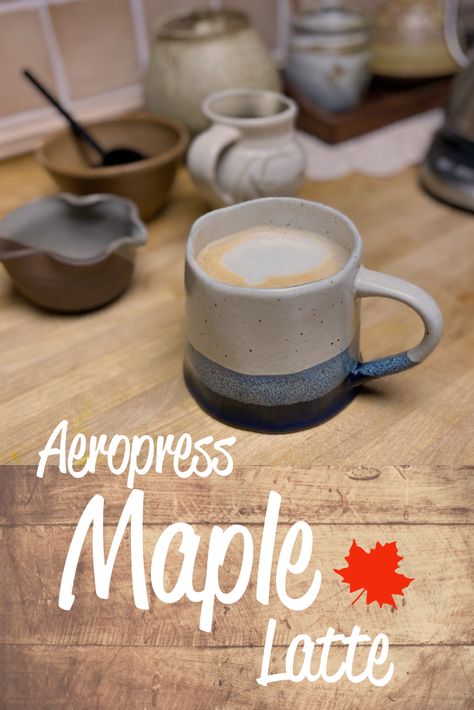 Aeropress Recipes, Maple Latte, Coffee Brewing Methods, Aeropress Coffee, Monthly Meal Planning, Frothing Milk, Water Kettle, Coffee Crafts, About Coffee