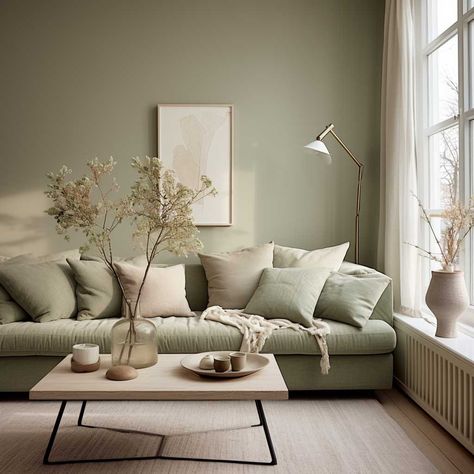 3+ Tips to Make Your Green Couch the Star of Your Living Room • 333+ Images • [ArtFacade] Couch For Living Room Small Spaces, Sage Green Couches Living Room, Living Room Sage Couch, Module Sofa Living Rooms, Light Green Sectional, Sage Green Walls Brown Leather Sofa, Mint Green Couch Living Room Ideas, Mint Green Couch Living Rooms, Mint Sofa Living Room Decor