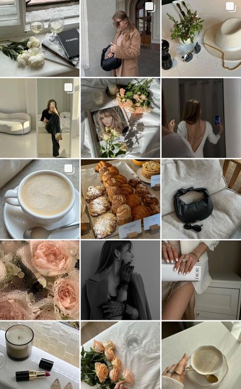 Chic Instagram Feed, Classy Instagram Feed, Feed Planning, Classy Instagram, Instagram Tone, Instagram Feed Tips, Feed Insta, Feed Ig, Dark Theme