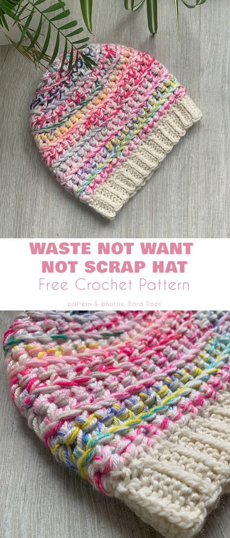 October Beanie Free Crochet Patterns Crochet Bottom Up Hat, Quick And Easy Crochet Beanie Patterns Free, Crochet Stash Buster Projects, Crochet Tattoo, Crochet Caps, Beanie Pattern Free, Crochet Beanie Pattern Free, Scrap Projects, Scrap Yarn Crochet