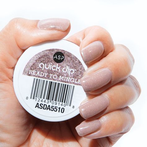 What is it? ASP Quick Dip is a great way to apply nail color, while helping to strengthen the natural nail and without any of the odors. An easy to use Dip Powder to create beautiful sets of nails without the use of a curing lamp. This odor-free system produces lightweight, natural looking nails with the befits of the strength of acrylics, with none of the hassle or damage to remove. Quick and easy to apply over natural nails or short nail tips. 55 Trend Setting Colors. What makes it special? No Liquid or UV Light Needed High Gloss Shine Zero Dry Time Easy To Use 14 Day Wear Natural Looking Nails, Quick Dip, Short Nail, Sally Beauty, Dip Powder Nails, Dip Powder, Nail Color, Powder Nails, Uv Light