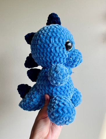 Plush Dino Crochet Pattern Free, Jumbo Octopus Crochet, Crochet Dinosaur Pattern Free Chunky Yarn, Chunky Dino Crochet Pattern Free, Free Jumbo Crochet Patterns, Jumbo Amigurumi Free Pattern, Free Plush Crochet Patterns, Dino Amigurumi Free Pattern, Crochet Mini Dino