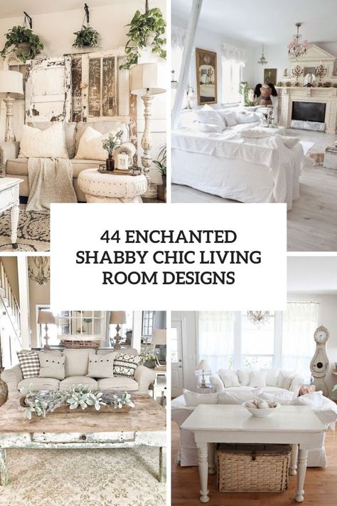 enchanted shabby chic living room designs cover Shabby Chic Living Room Design, Chic Living Room Furniture, Shabby Chic Apartment, Shabby Chic Decor Living Room, Shabby Chic Beach, Shabby Chic Curtains, Shabby Chic Living, Shabby Chic Living Room, Cottage Living Rooms