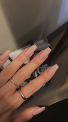 Nude Ballerina Nails, Nails Inspiration Ballerina, Ongles Beiges, Ballerina Nails Designs, Nails Art Ideas, Nails Nude, Nude Nail Designs, Beige Nails, Summery Nails