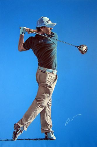 Fabulous Golf Portraits from Chisholm Gallery, LLC Rory Mcilroy 2011 Golf Portraits, Golf Poses, Golf Paintings, Portraits Male, Famous Golfers, Golf Painting, Famous Golf Courses, Golf Pictures, Golf Inspiration