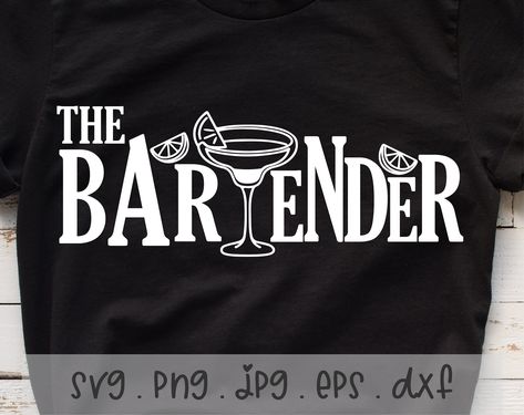 Bartender Shirts Svg, Alcohol Commercial, Bartender Quotes, Beer Margarita, Bartender Shirts, Bartender Drinks, Bar Shirt, Bar Beer, Drink Alcohol