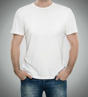 Repairing a Cotton T-Shirt | ThriftyFun Shirts With Holes, Shirt Logo Design, Make Your Own Clothes, Blank T Shirts, Tee Shirt Homme, Large Shirts, Making Shirts, Plain Tshirt, Quality T Shirts