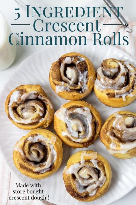 Crescent Cinnamon Rolls, Biscuit Board, No Yeast Cinnamon Rolls, Cinnamon Crescent Rolls, Breads Recipes, Diy Cinnamon, Cinnamon Roll Bake, Crescent Recipes, Cinnamon Roll Dough