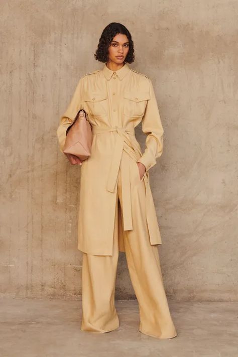 Masculine Shirts, Vogue Russia, Feminine Dress, Alberta Ferretti, 가을 패션, Woven Dress, Look Chic, Women Collection, Fashion Collection