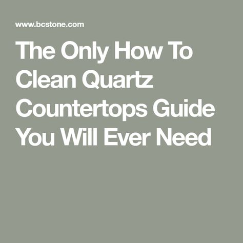 How To Clean Quartz, Clean Quartz Countertops, Quartz Cleaner, Counter Cleaner, Drain Cleaners, Engineered Quartz, Quartz Counter, Quartz Surfacing, Kitchen Surfaces