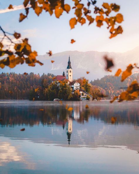 Best places to go in Europe in the fall Germany Castles, Lake Bled, Neuschwanstein Castle, Voyage Europe, Places In Europe, Beautiful Lakes, Fall Wallpaper, Macedonia, Top Ten